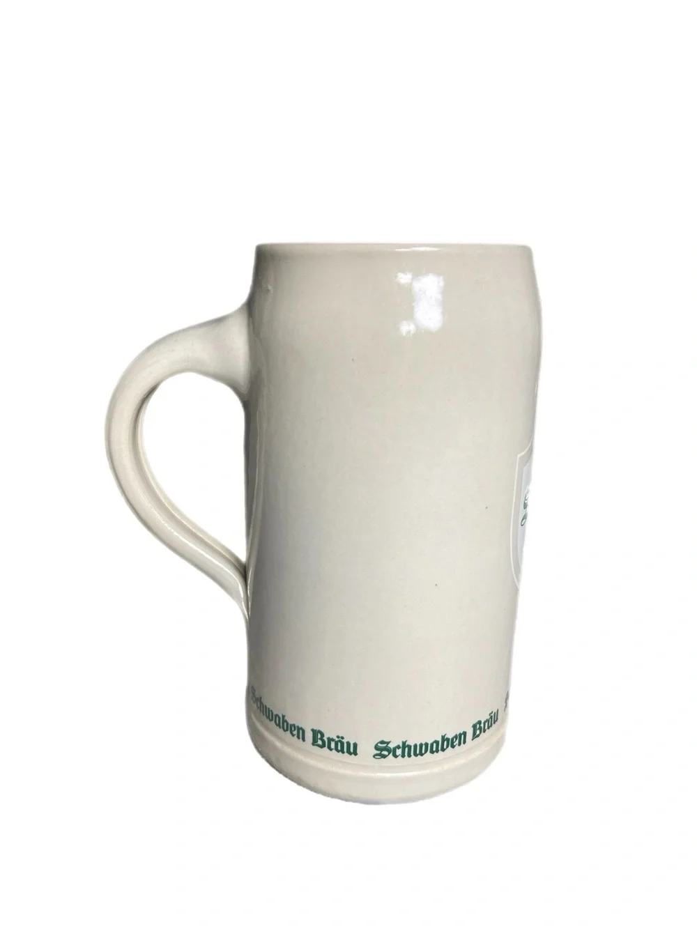 Vintage Schwaben Brau 1.0 Liter Stoneware Beer Stein Mug
